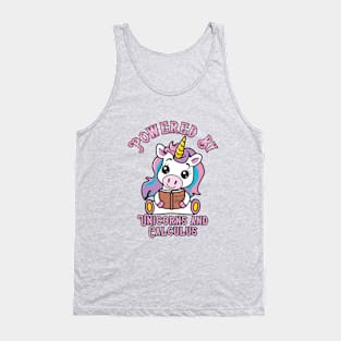 Powered by Unicorns and Calculus Tank Top